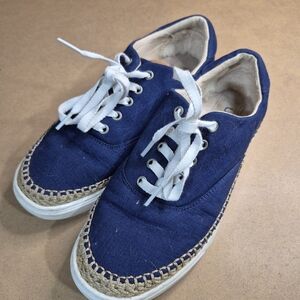 UGG Navy Blue Sneakers with White Laces